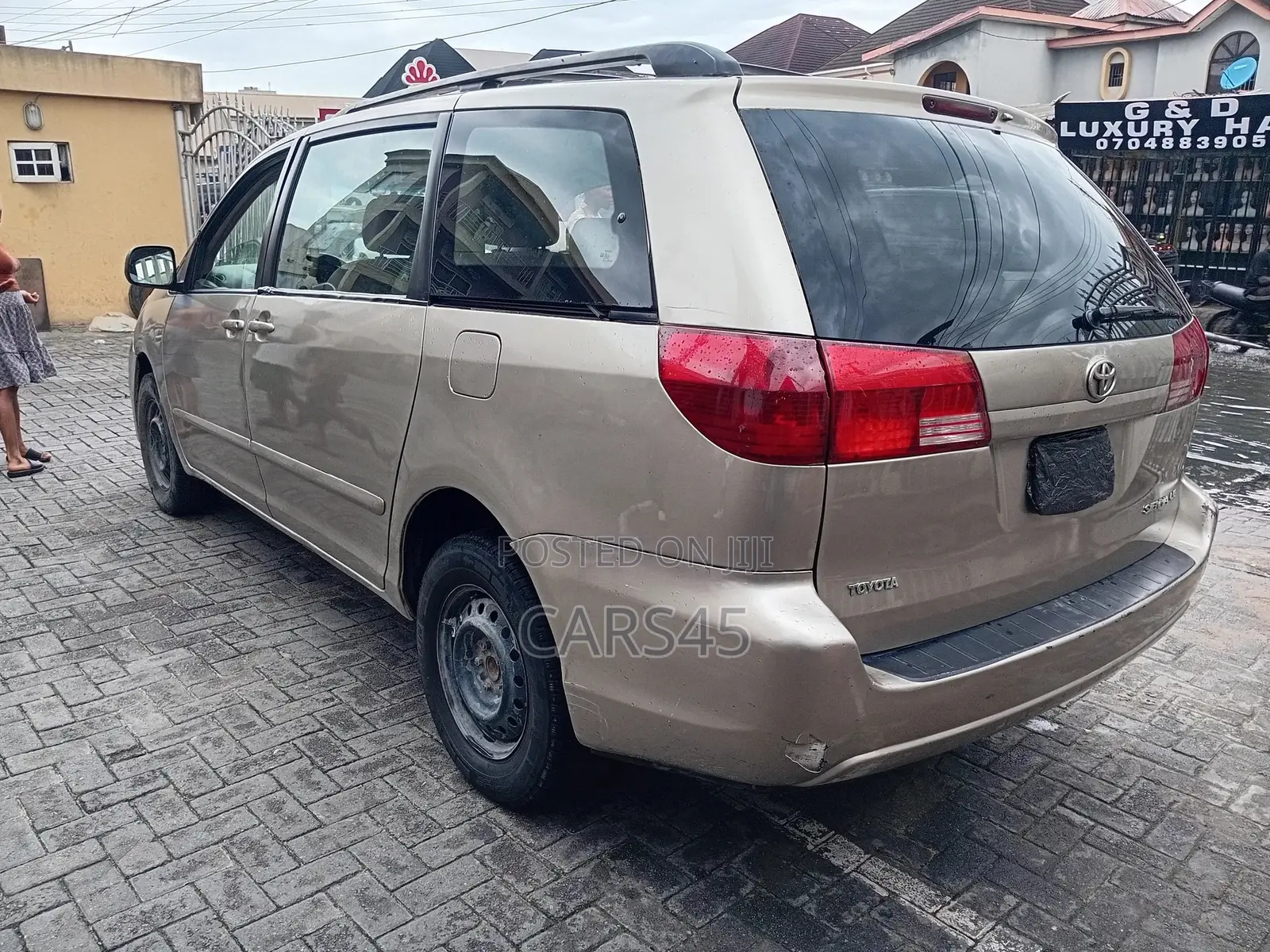 Toyota Sienna 2008 Gold