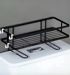 Over the Toilet Tank Shelf - Bathroom Organizer Rack