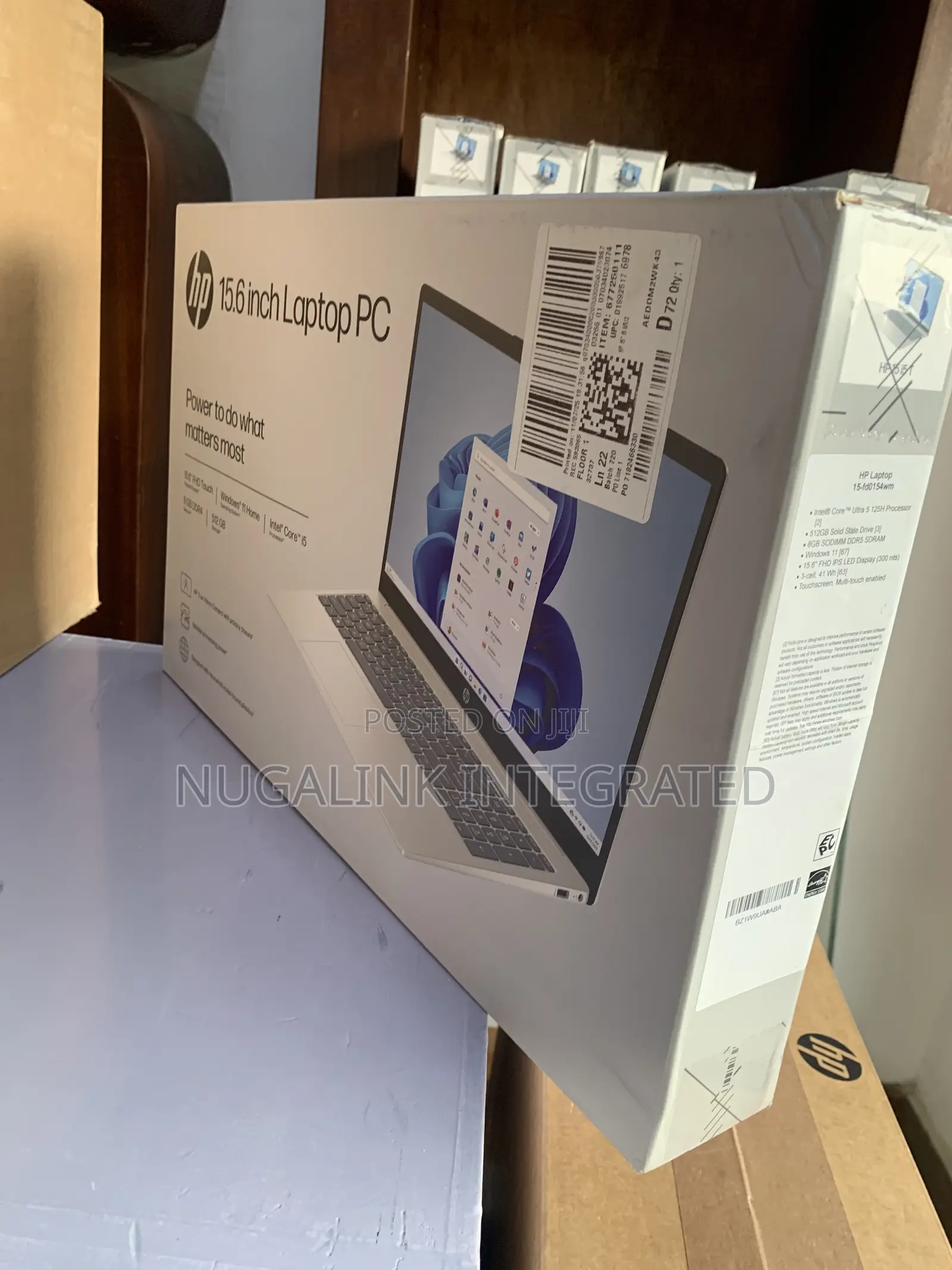 New Laptop HP 15 8GB Intel Core Ultra 5 SSD 512GB