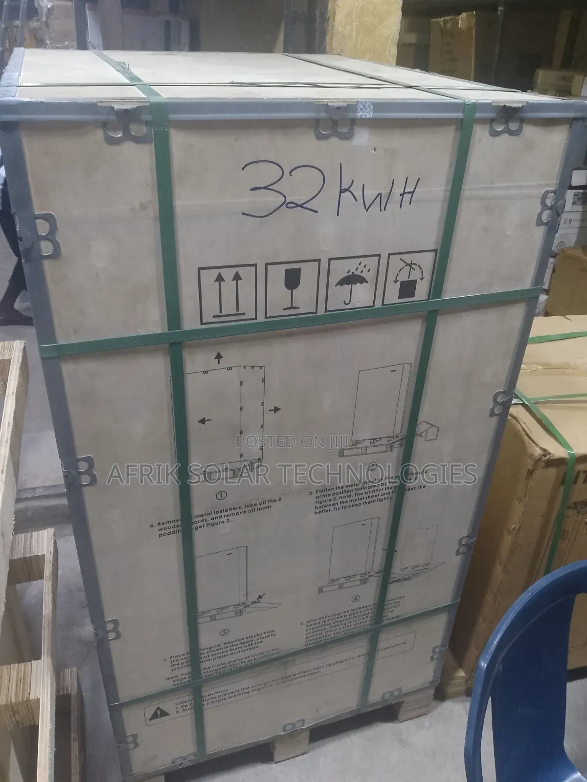 32kwh 51.2v Itel Lithium Battery
