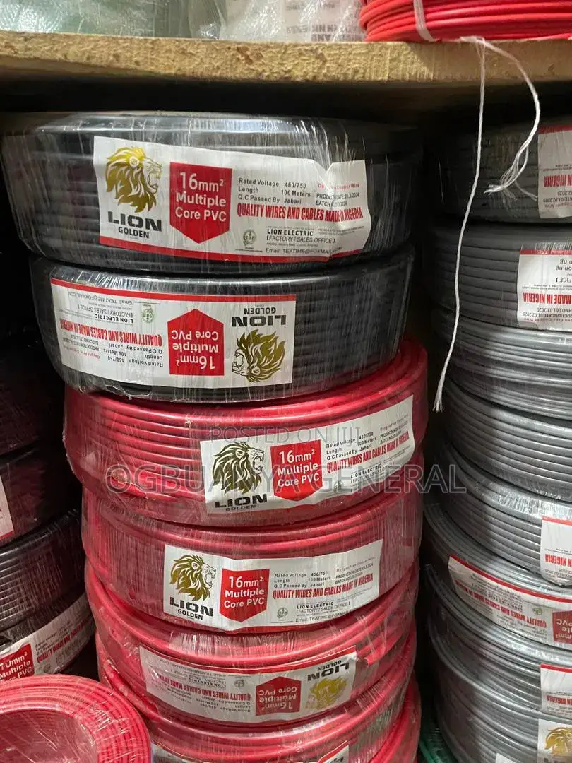 Lion Golden Wire
