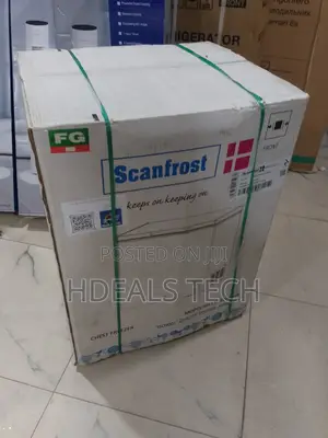 Scanfrost 150l Family-Size Chest Freezer for Bulk Food Storage