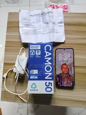 Tecno Camon 50 256 GB Black