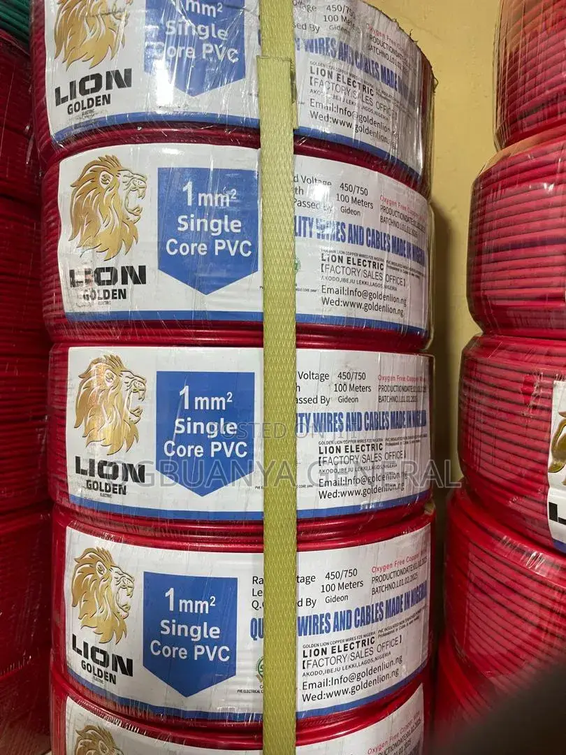 Lion Golden Wire