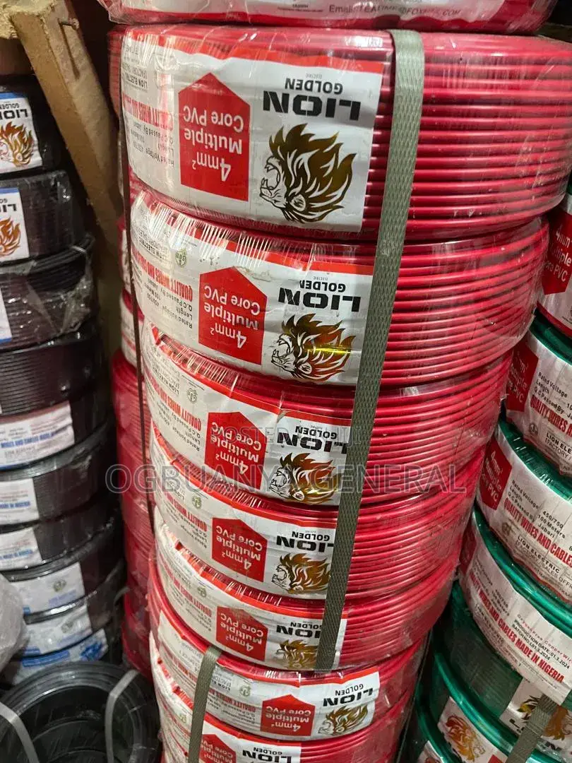 Lion Golden Wire