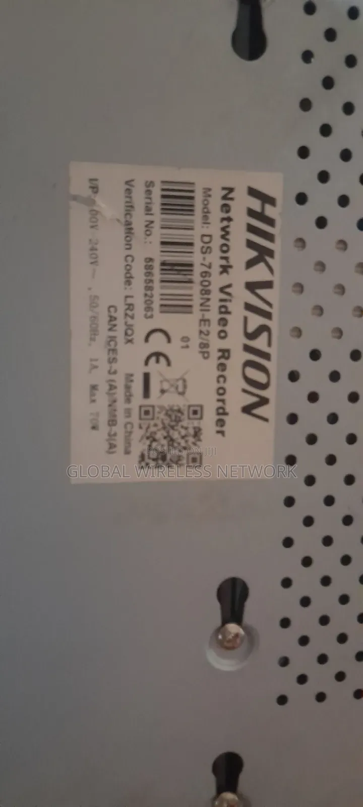 Hikvision Ds-7608ni-E2/8p, 8 Channel Poe NVR