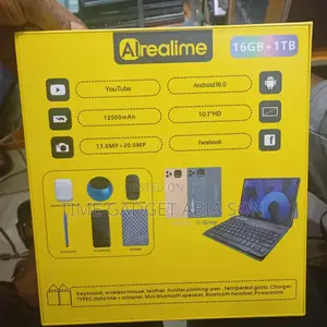 Realime Pad 55 Ultra Max 16 GB Black