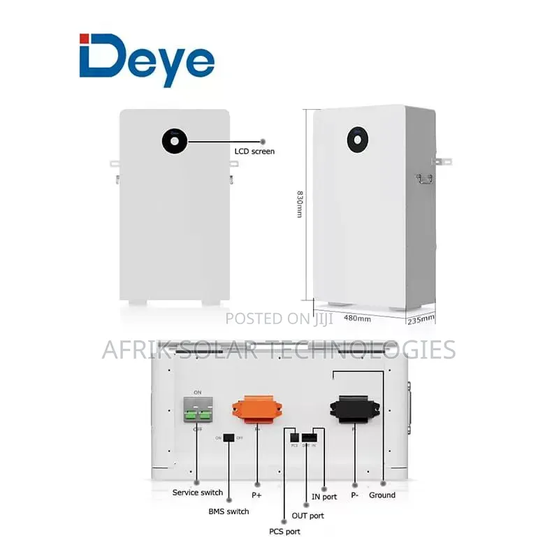 10kwh 51.2v Deye Lithium Battery