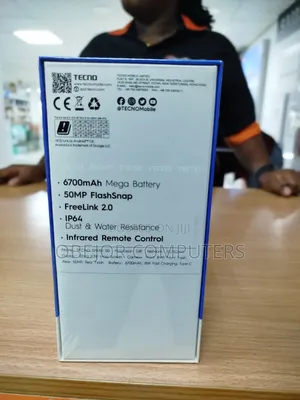 New Tecno Spark 50 128 GB Black