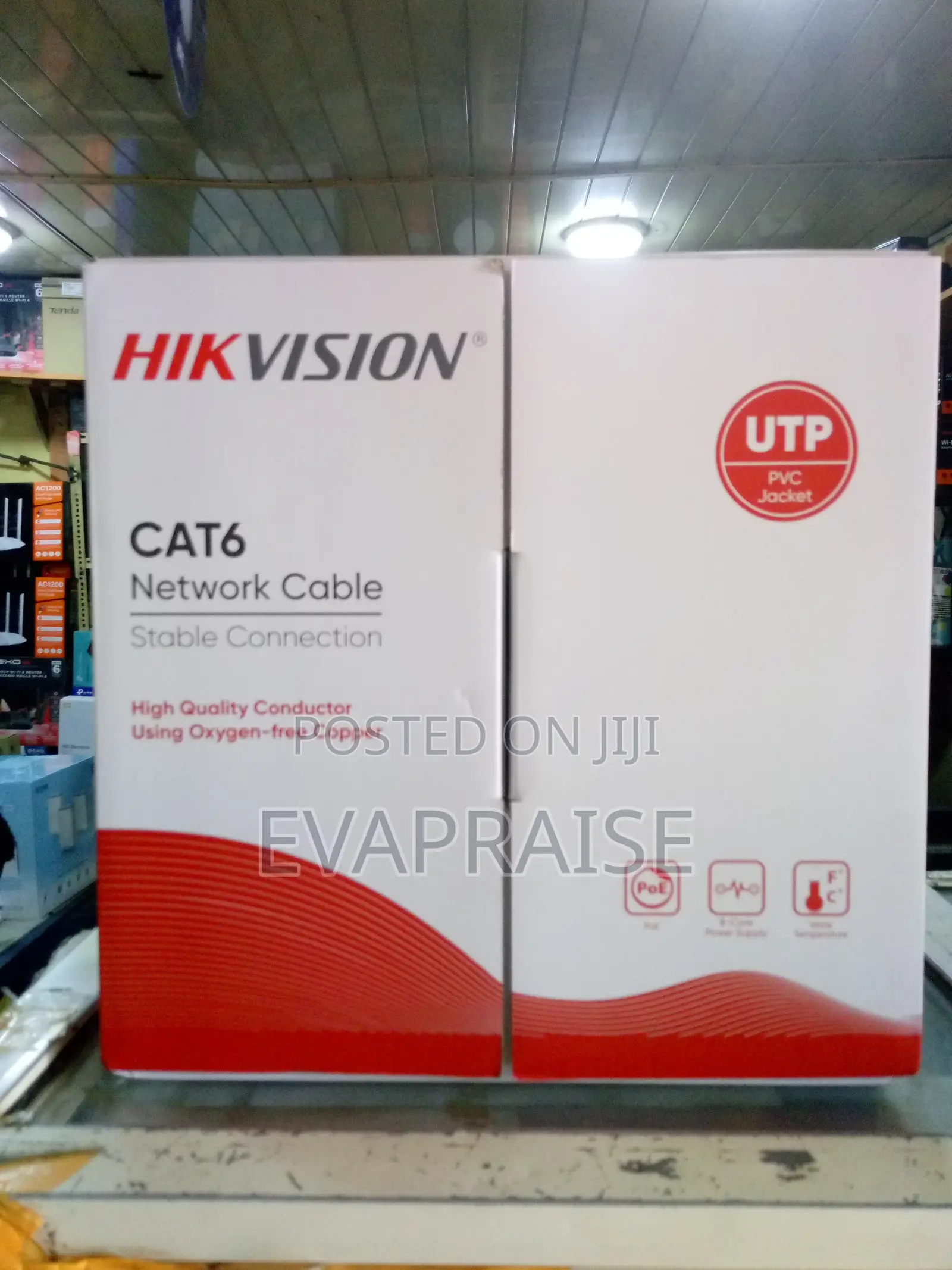 Hikvision Cat 6 Utp Networking Cable
