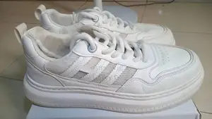 Unisex Fashion White Sneakers-size 44