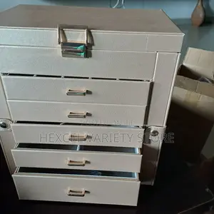 6 Layer Leather Jewellery Box