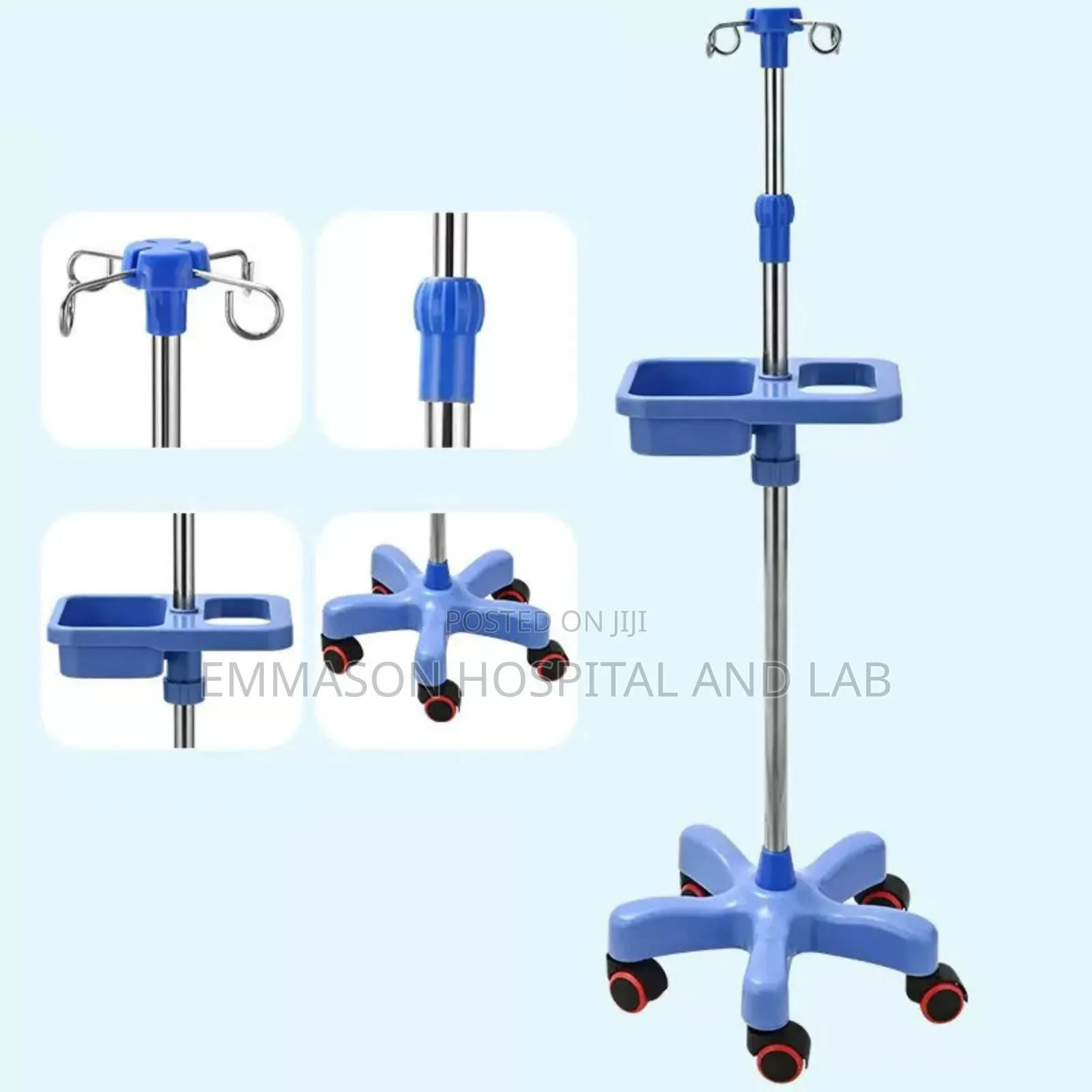 Drip Stand With Infusion Basket