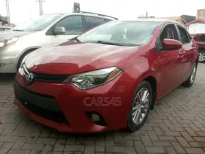 Toyota Corolla 2014 Red