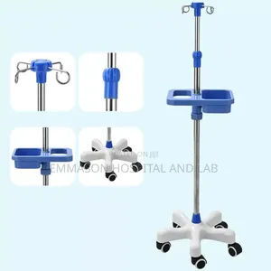 Drip Stand With Infusion Basket
