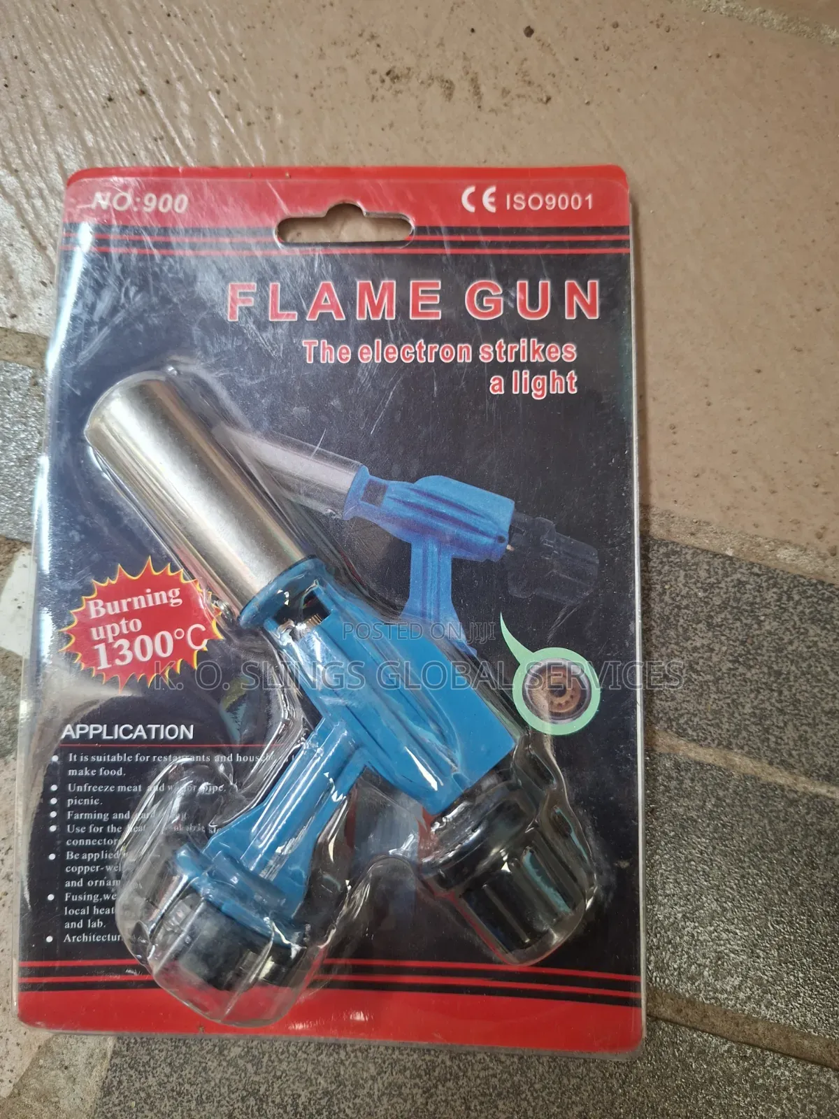 Gas Flame Gun(Complete With the Gas)