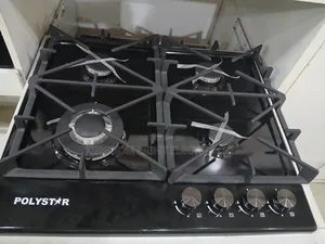New Polystar Inbuilt 4 Burners Gas Cooker 60x60cm  Copper