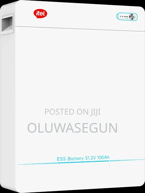 Itel 5.12kwh 48v Lithium Battery (Wall Mounted)