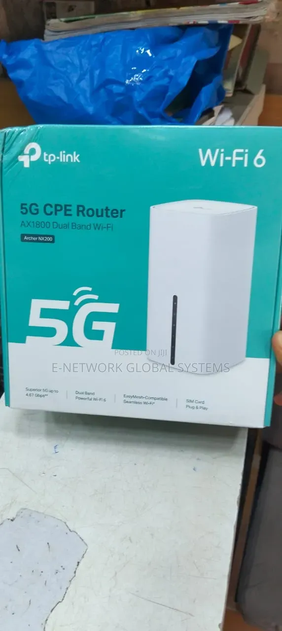 Tp-Link 5g Cpe Wifi 6 Router