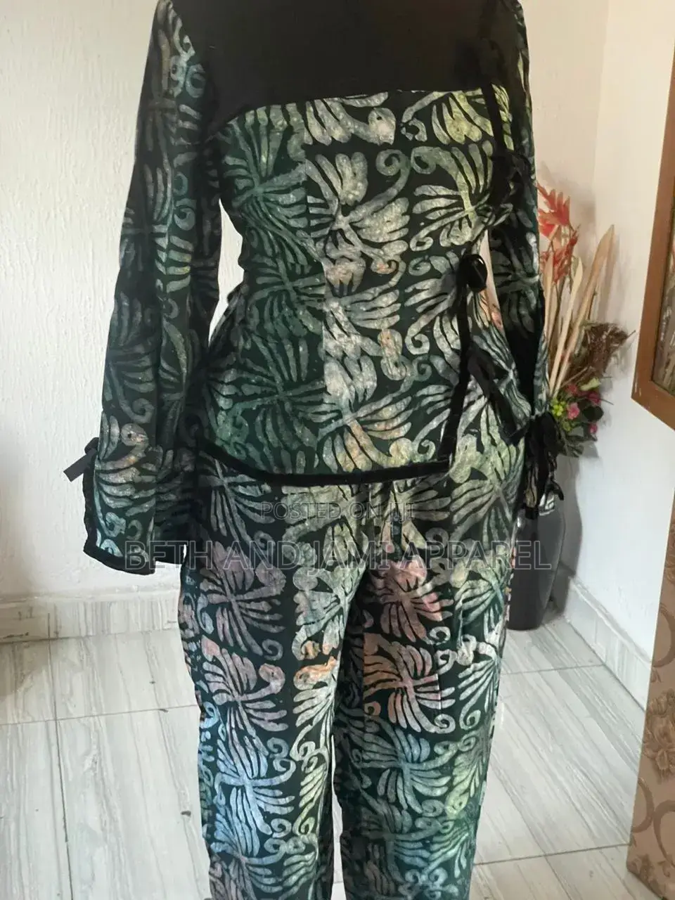 2 Piece Set Adire