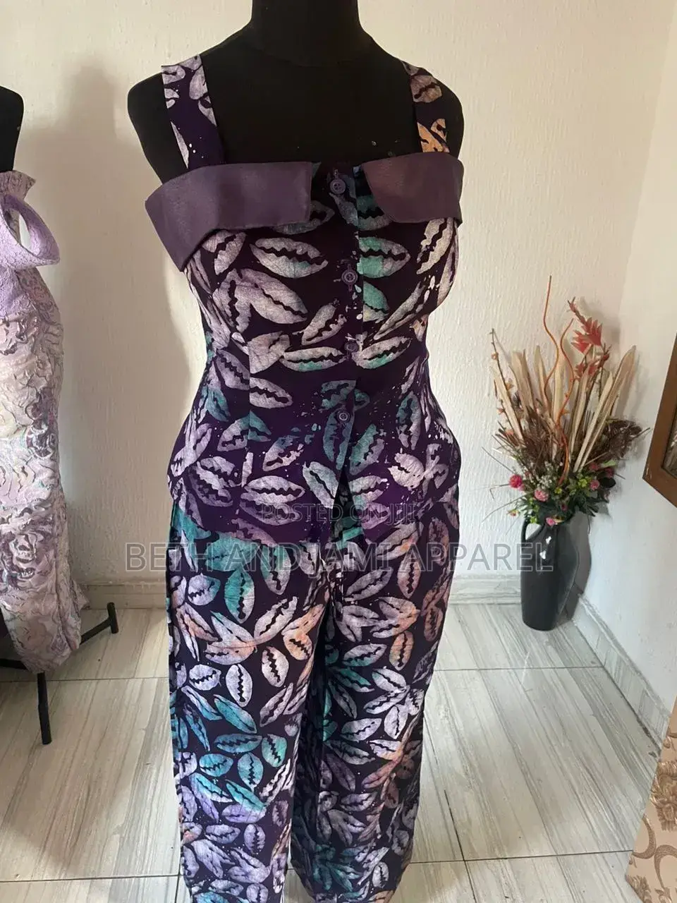 2 Piece Set Adire