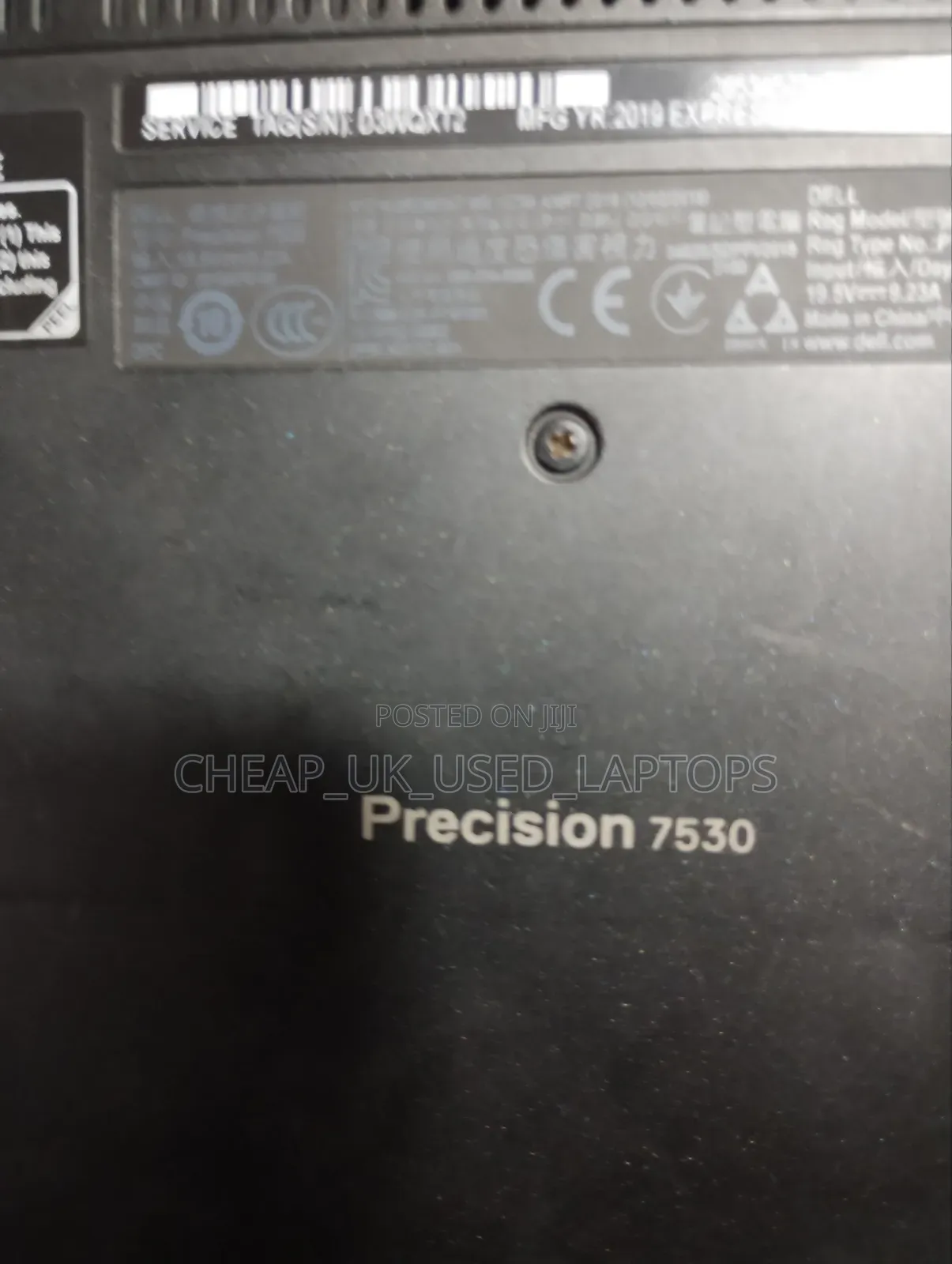 Laptop Dell Precision 7530 16GB Intel Core i7 SSD 512GB