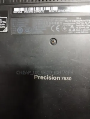 Laptop Dell Precision 7530 16GB Intel Core i7 SSD 512GB