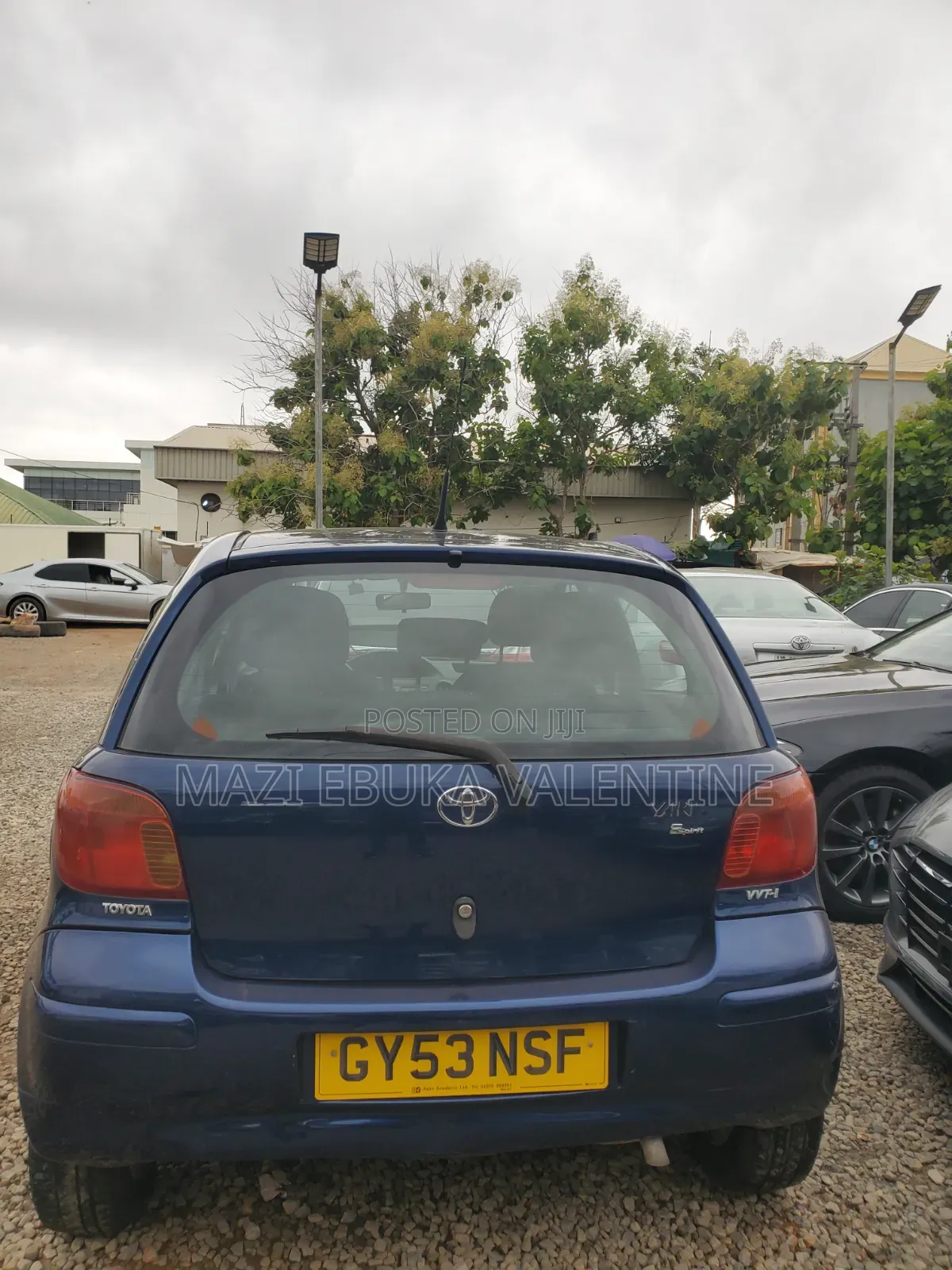 Toyota Yaris 2004 Blue