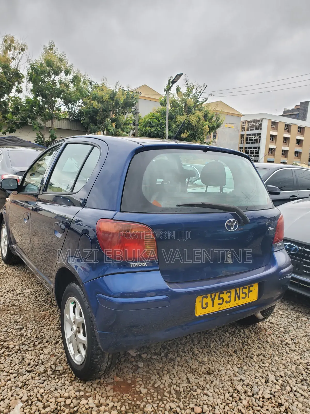 Toyota Yaris 2004 Blue