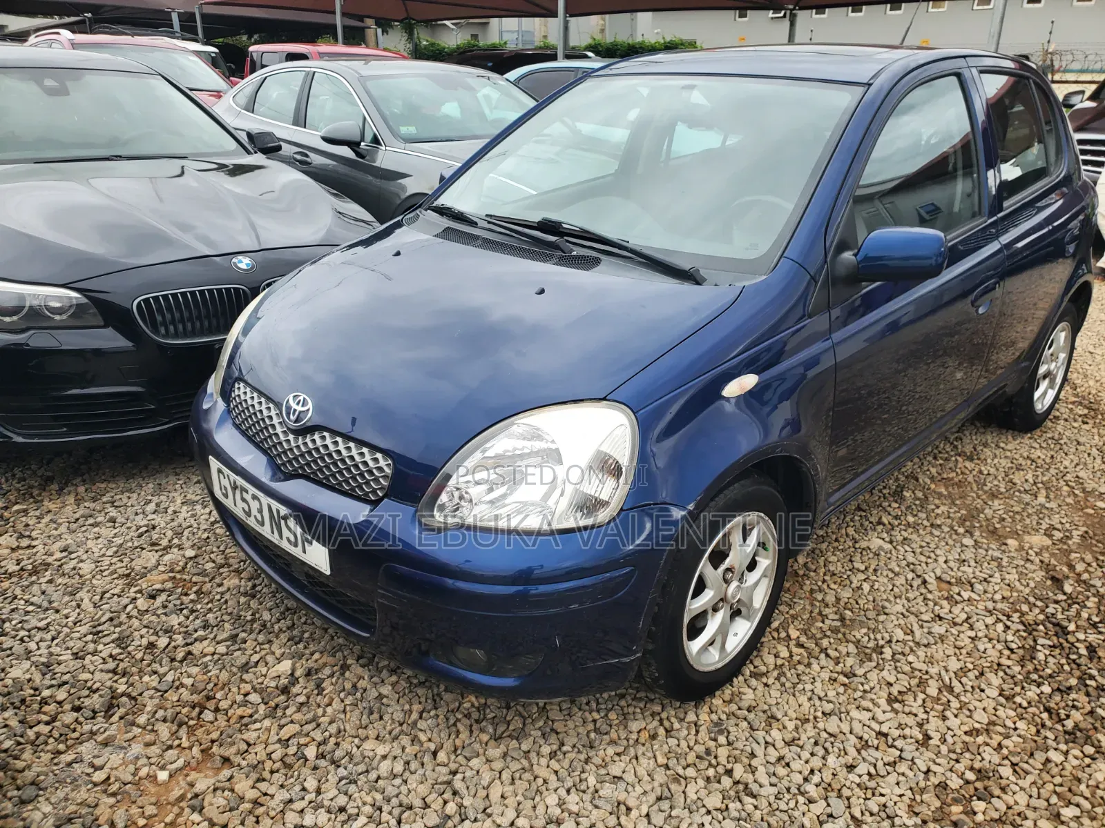 Toyota Yaris 2004 Blue