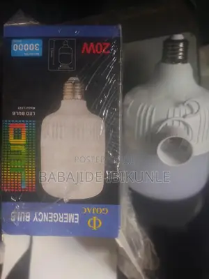 Emergency Rechargeable Led Bulb. 20w