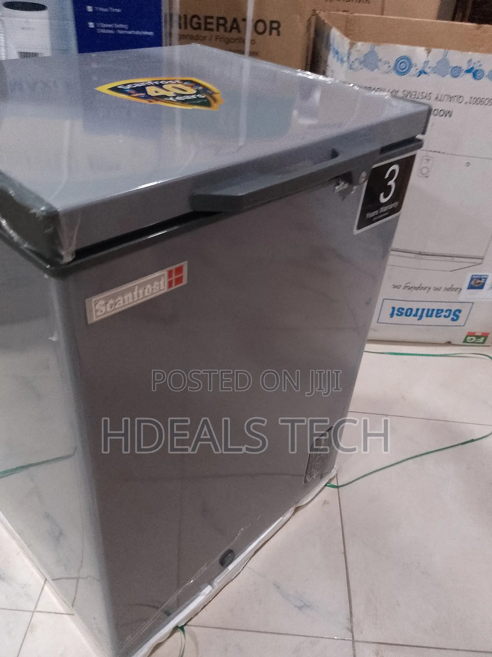 Scanfrost Advanced Cooling Chest Freezer With Energy-Saving Features