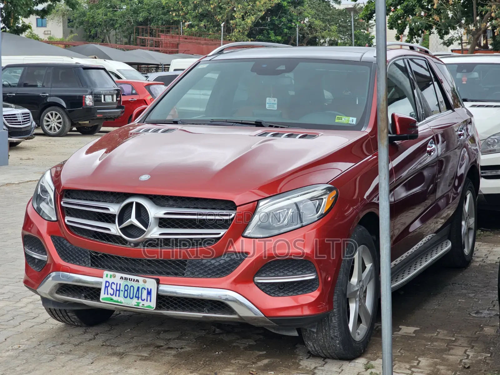 Mercedes-Benz GLE-Class GLE 350 2017 Red