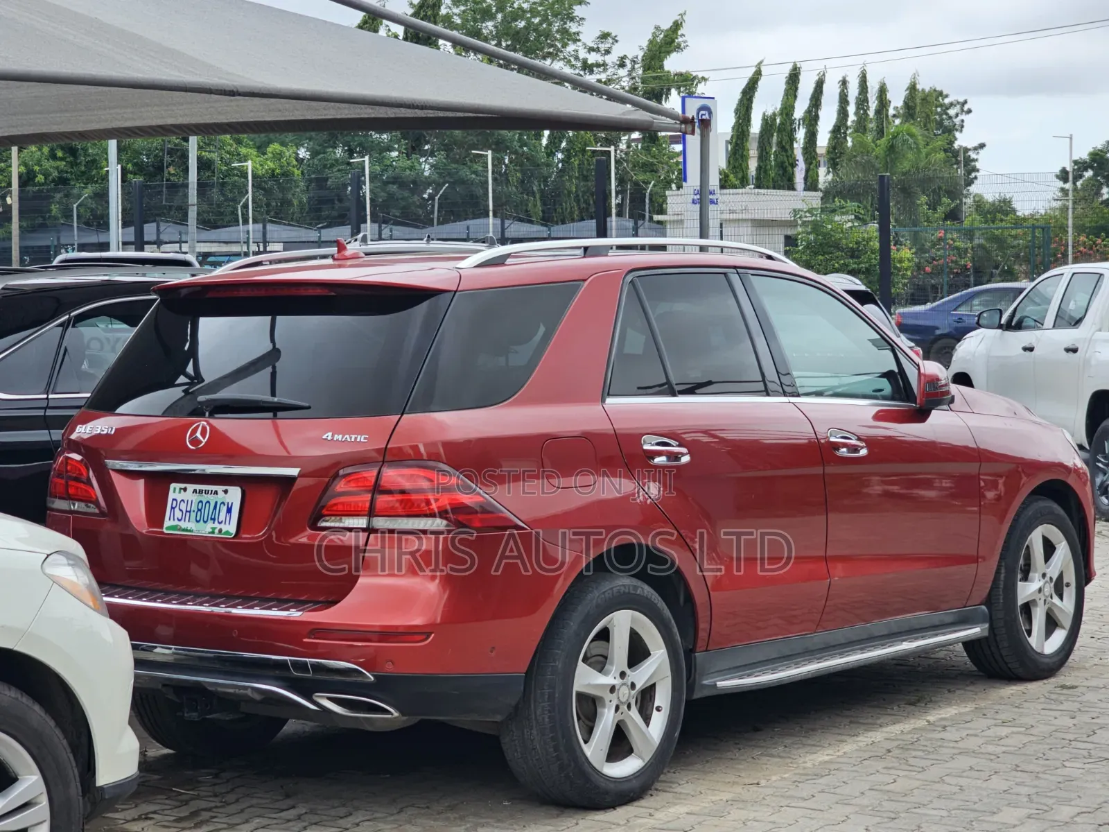 Mercedes-Benz GLE-Class GLE 350 2017 Red