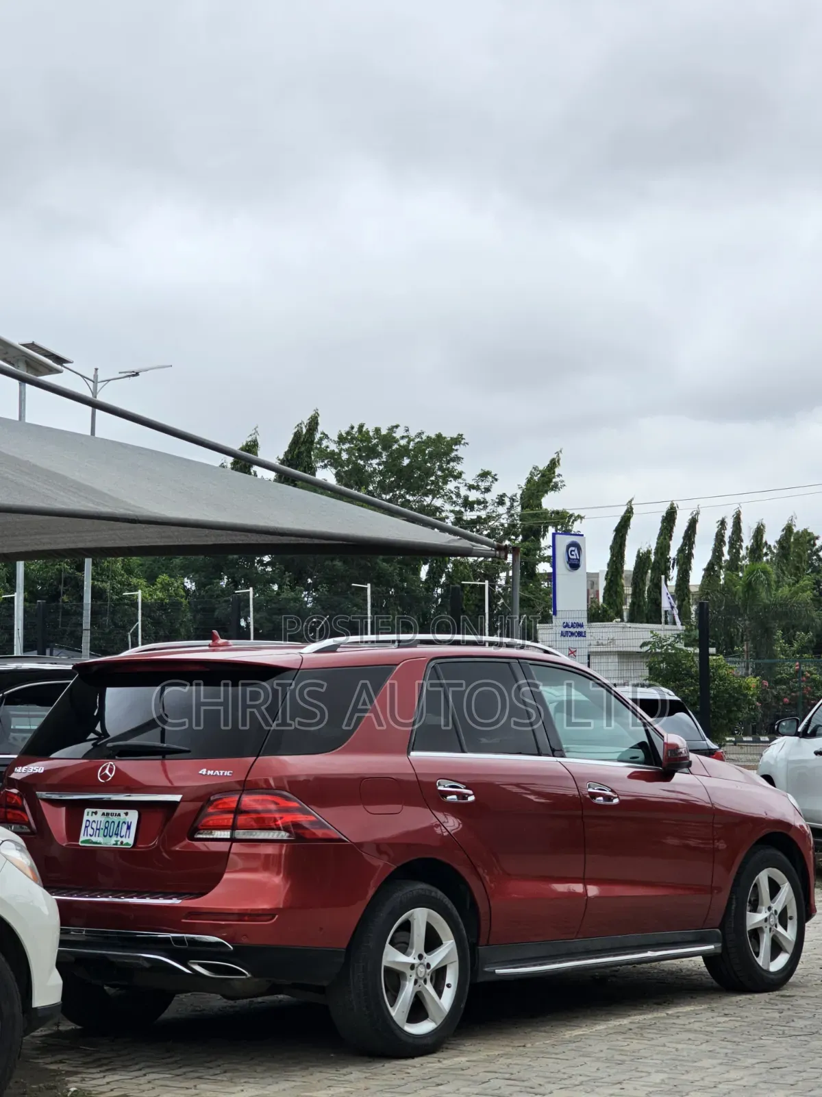 Mercedes-Benz GLE-Class GLE 350 2017 Red