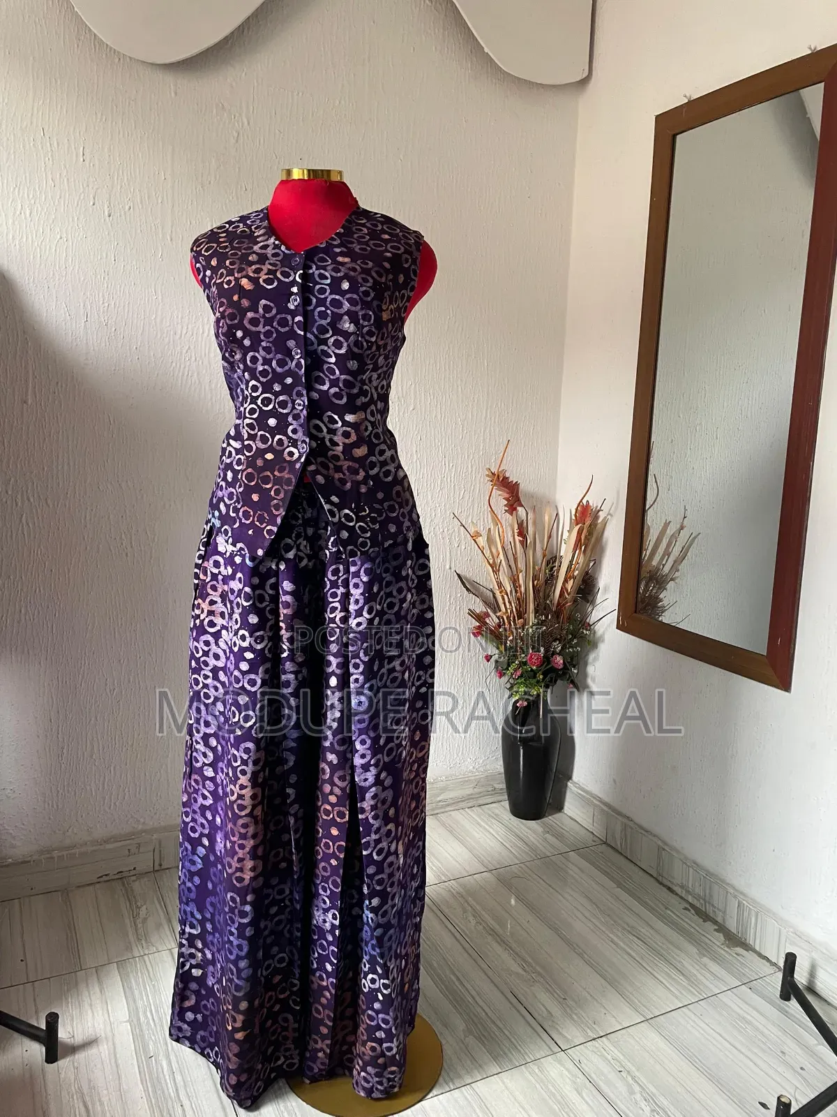 2 Piece Set Adire