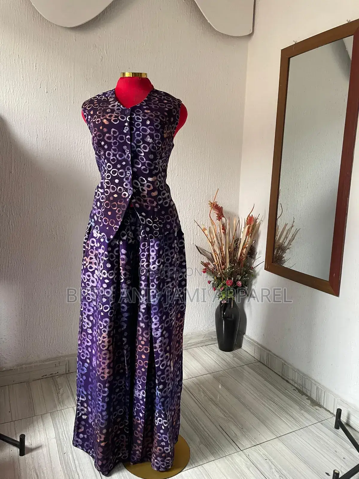 2 Piece Set Adire