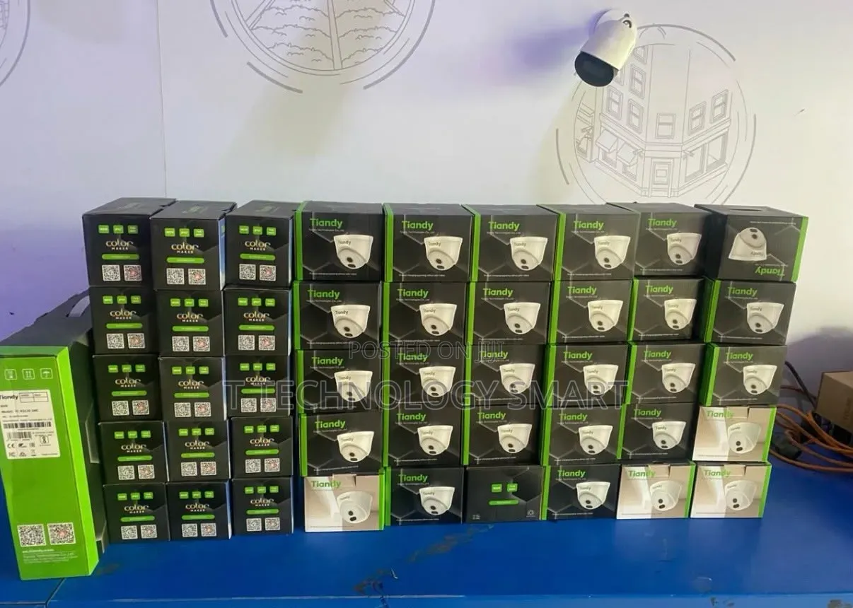 Tiandy 2mp Colorvu High-Quality CCTV Products