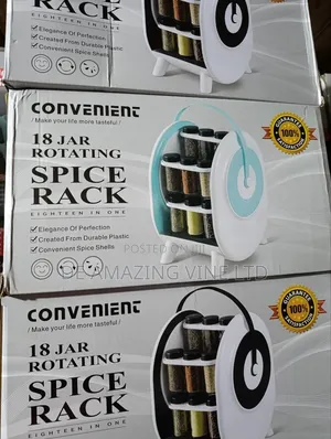 I8 Jack Rotating Spices Rack