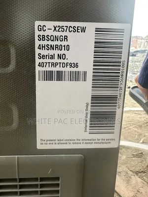 Lg 674 Litre Inverter Fridge Said by Said Freezer(Ice Water Dispenser)