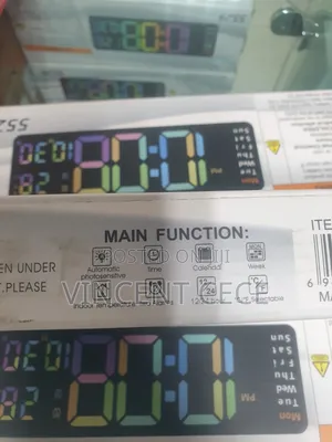 Digital Wall Clock 5529