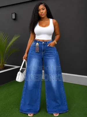 Woman Designers Baggy Jeans Available I Different Designs and Sizes