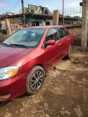 Toyota Corolla 2003 Red