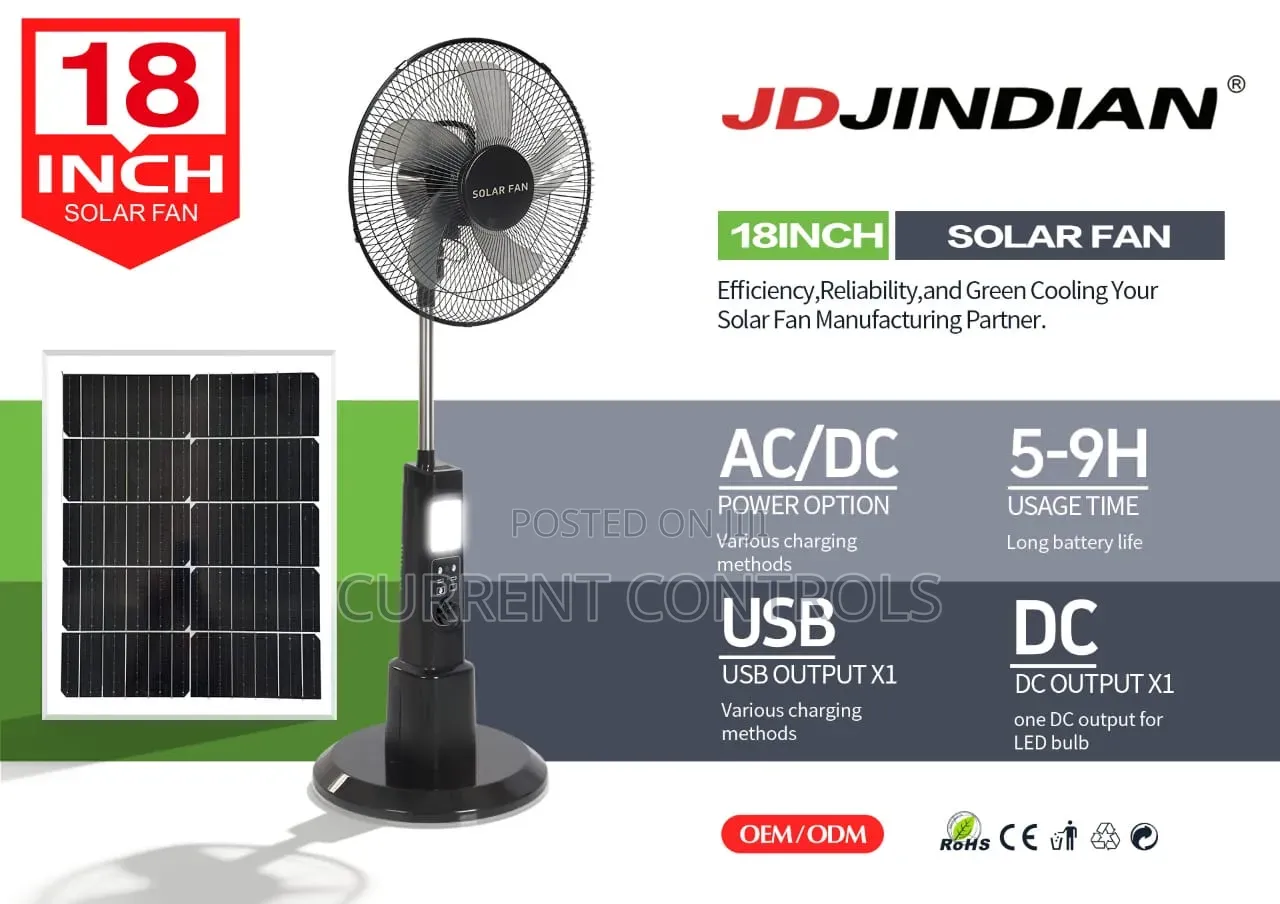 Rechargeable Solar Fan]