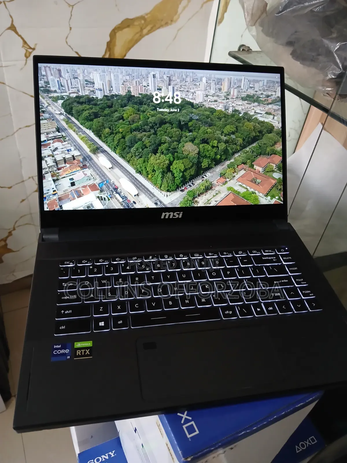 Laptop MSI 32GB Intel Core i9 SSD 512GB