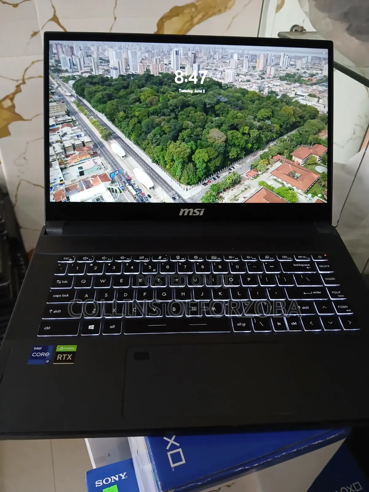 Laptop MSI 32GB Intel Core i9 SSD 512GB