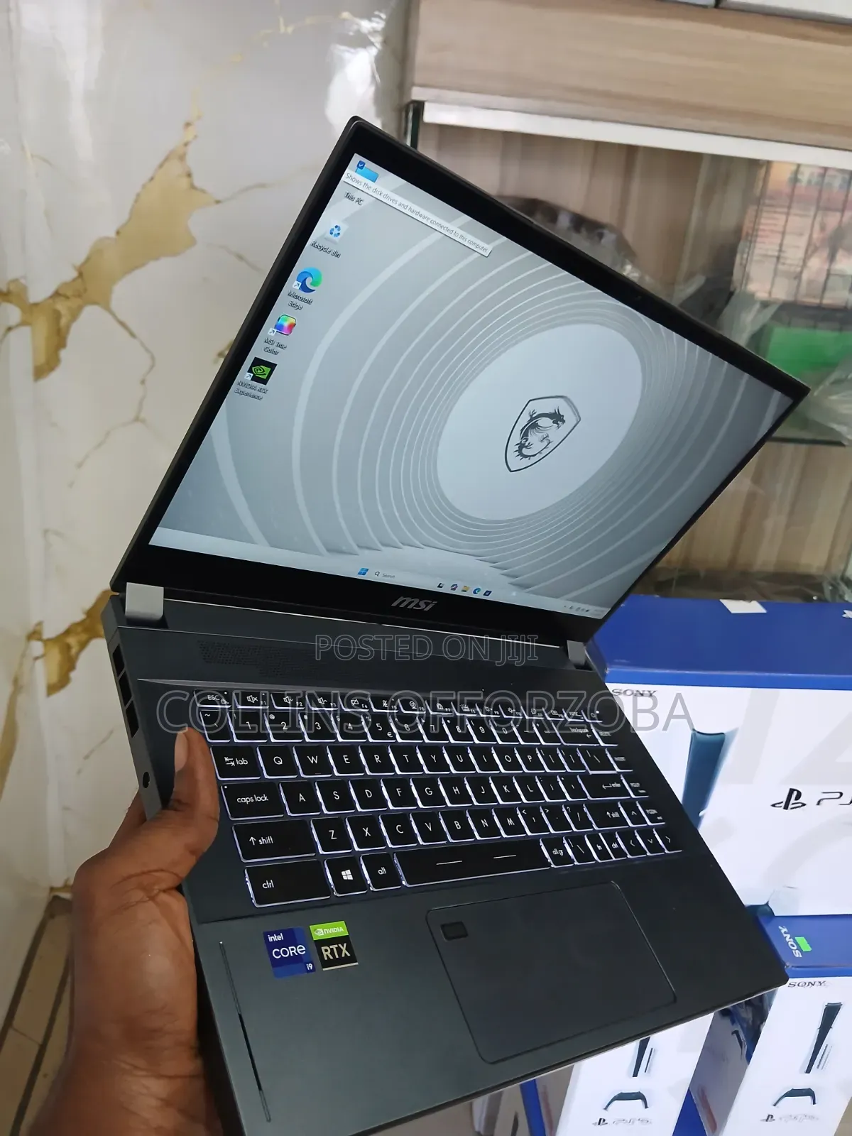Laptop MSI 32GB Intel Core i9 SSD 512GB