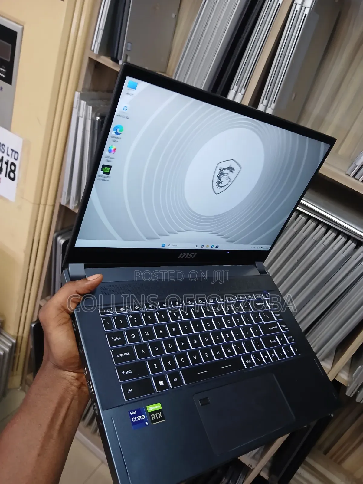 Laptop MSI 32GB Intel Core i9 SSD 512GB
