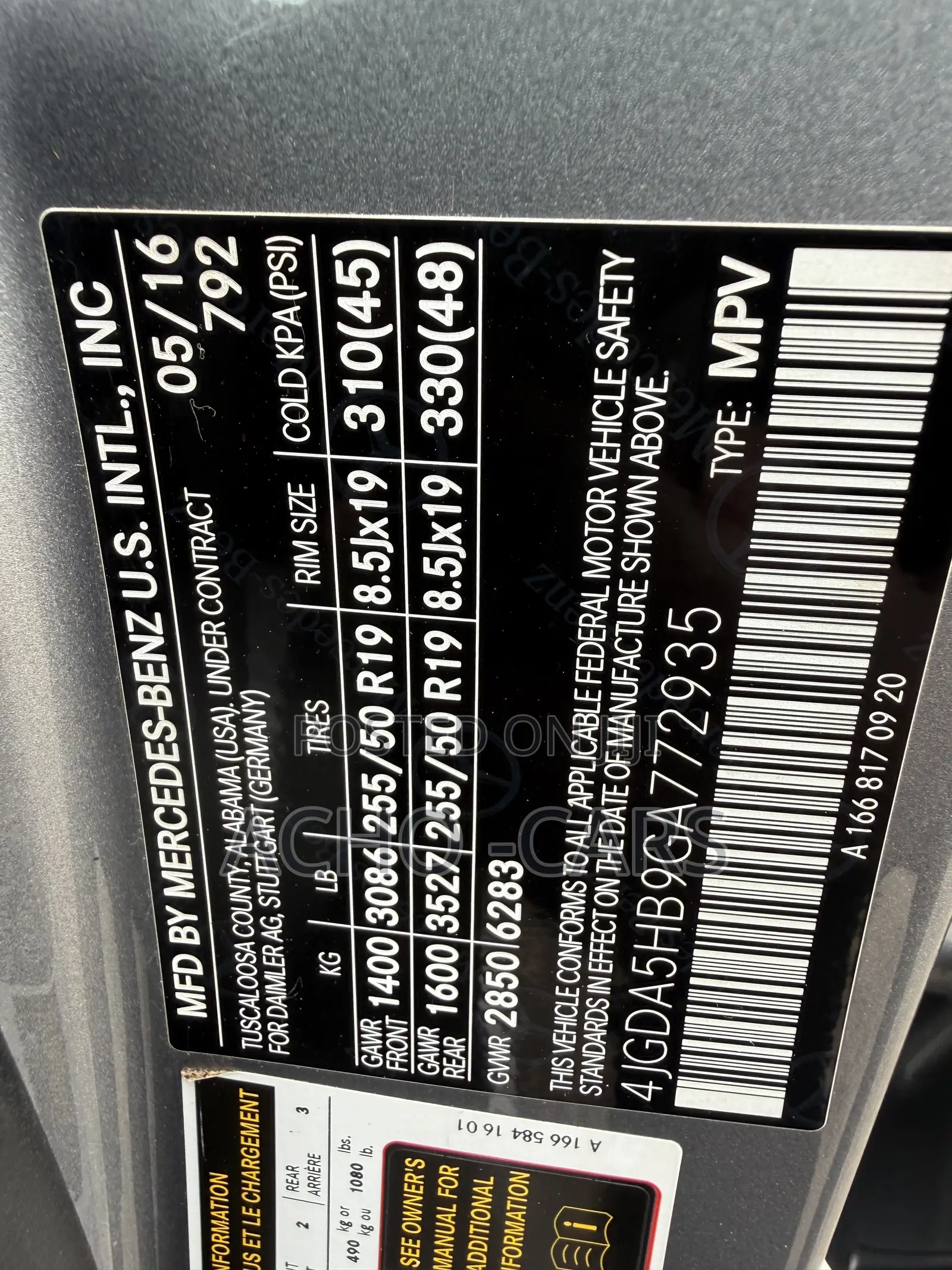 Mercedes-Benz GLE-Class 2016 Black