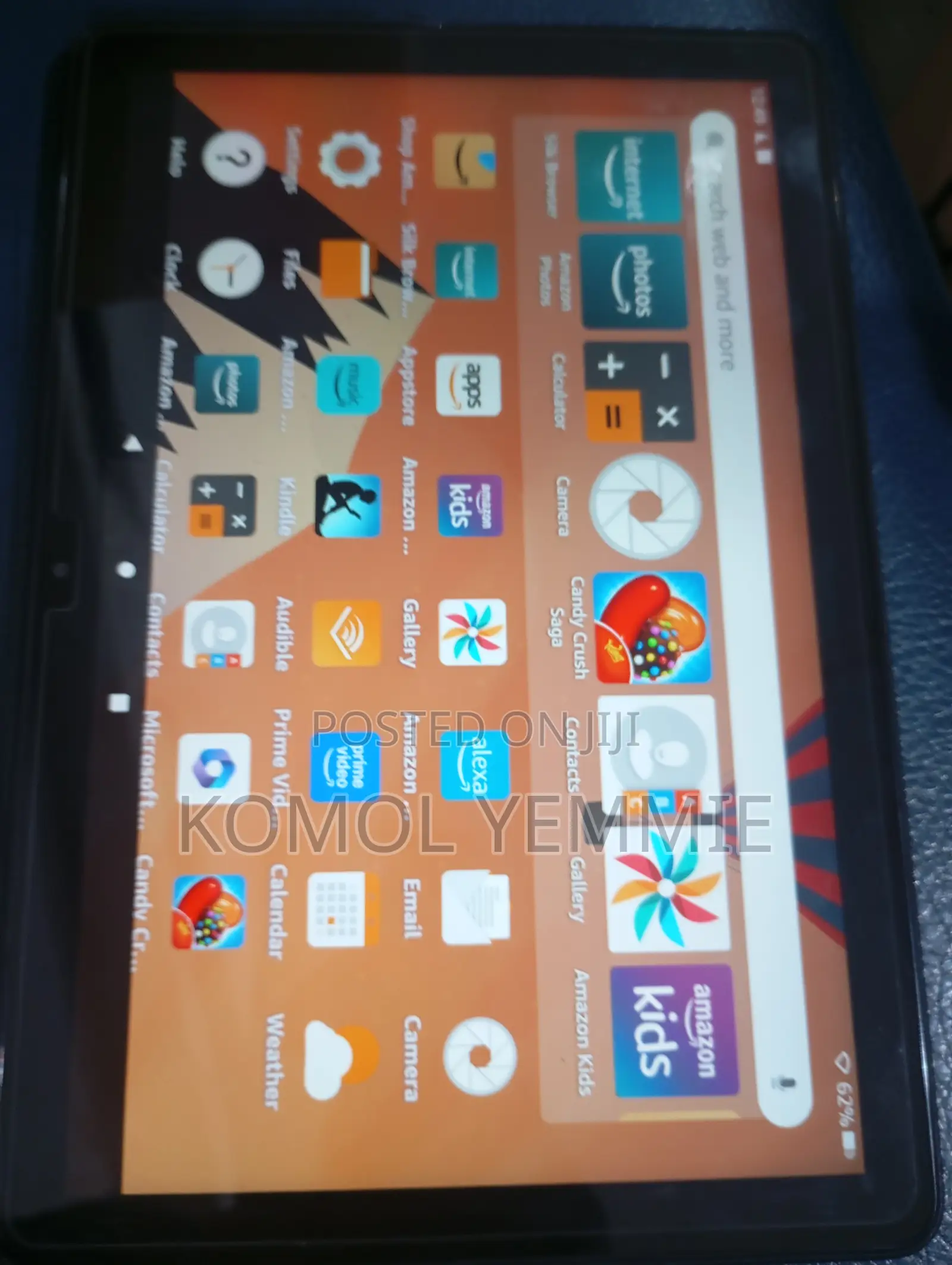 New Amazon Fire HD 10 32 GB Black